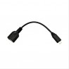 CABLE USB 2.0 OTG MICRO USB RECTANGULAR A/M-A/H 0.15M NEGRO NANOCABLE